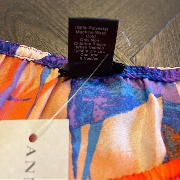 Ann Taylor Tropical Sleeveless Top Size XS - Picture 5 of 5